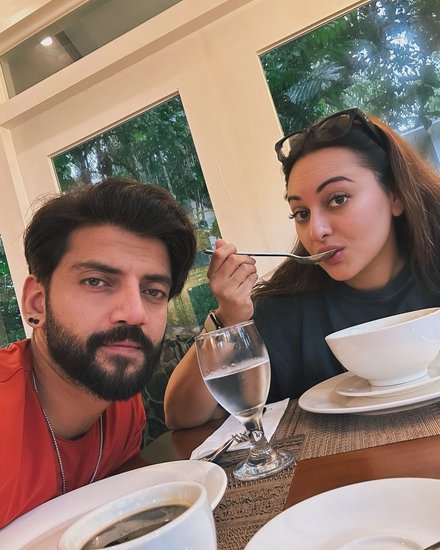 Sonakshi Sinha Zaheer Iqbal Honeymoon Photos