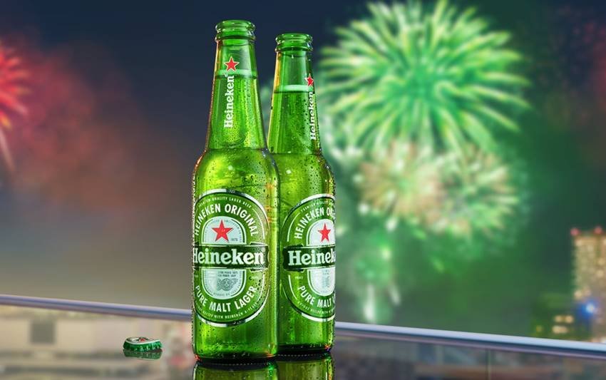 2- हेनेकेन (Heineken) दूसरे स्थान पर है। नीदरलैंड की ब्रांड हेनेकेन की अबतक सेल 9.0 बिलियन डॉलर हुई है। (@Heineken/FB)