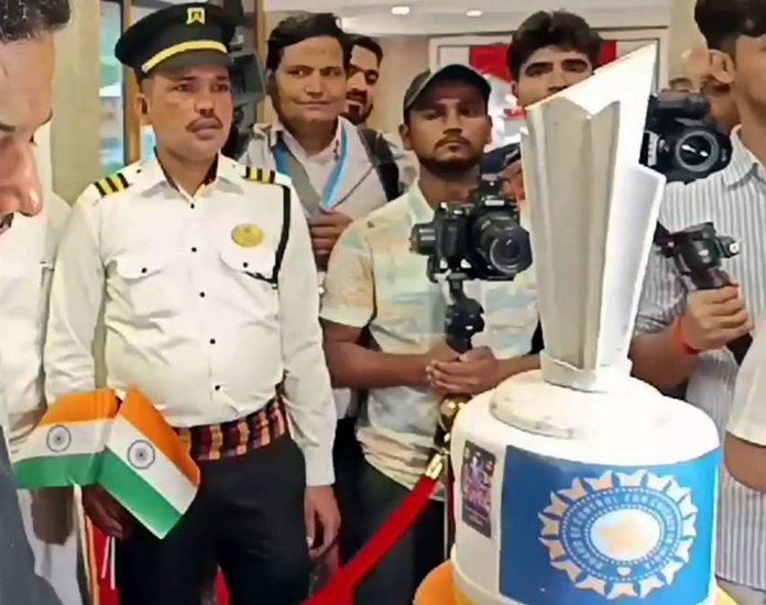 Team India Return With Trophy