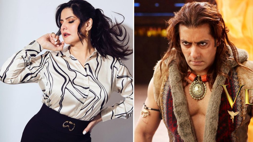 CineGram, Zareen Khan, Zareen Khan follow Salman khan