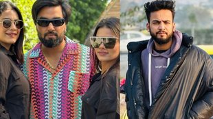 armaan malik with his wives, Elvish Yadav