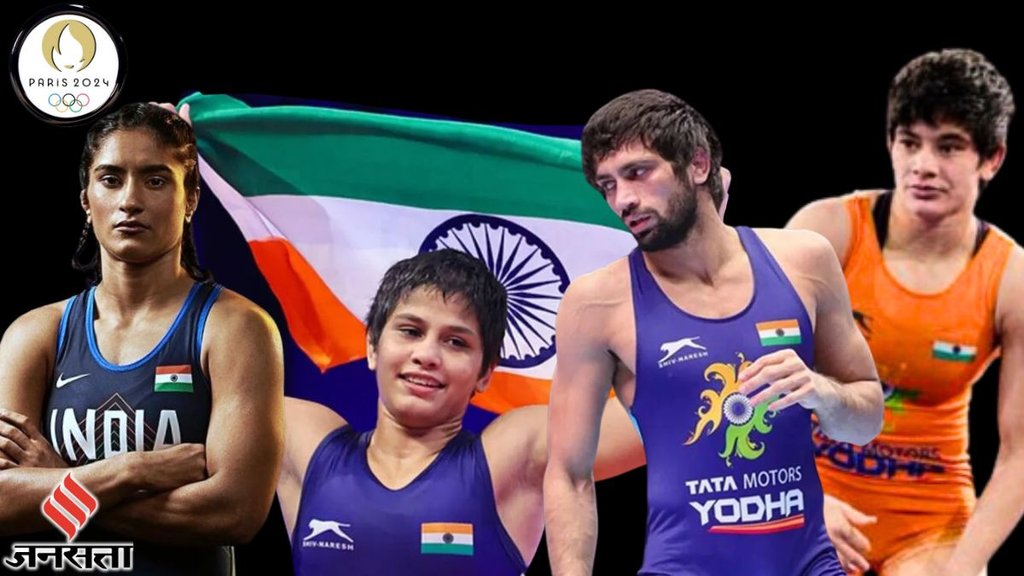 भारत को ओलंपिक में रेसलिंग के खेल में सात मेडल मिले हैं।