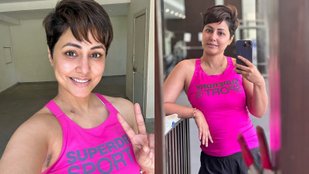 heena khan shares scares pics