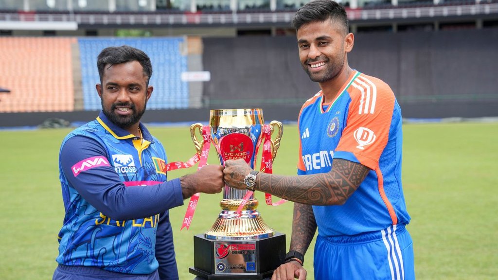 IND vs SL, 1st T20I Live: भारत और श्रीलंका के बीच खेली जाएगी टी20 सीरीज।