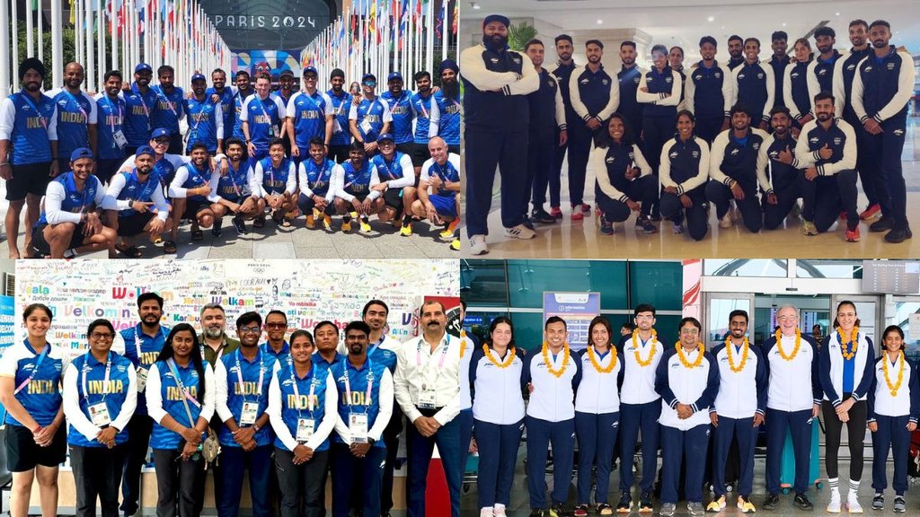 indian athetes, paris olympics