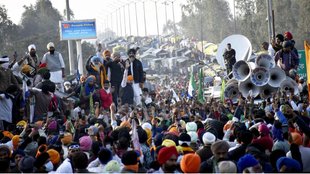kisan andolan, farmers protest, skm,