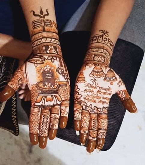 Mehndi for Sawan Month