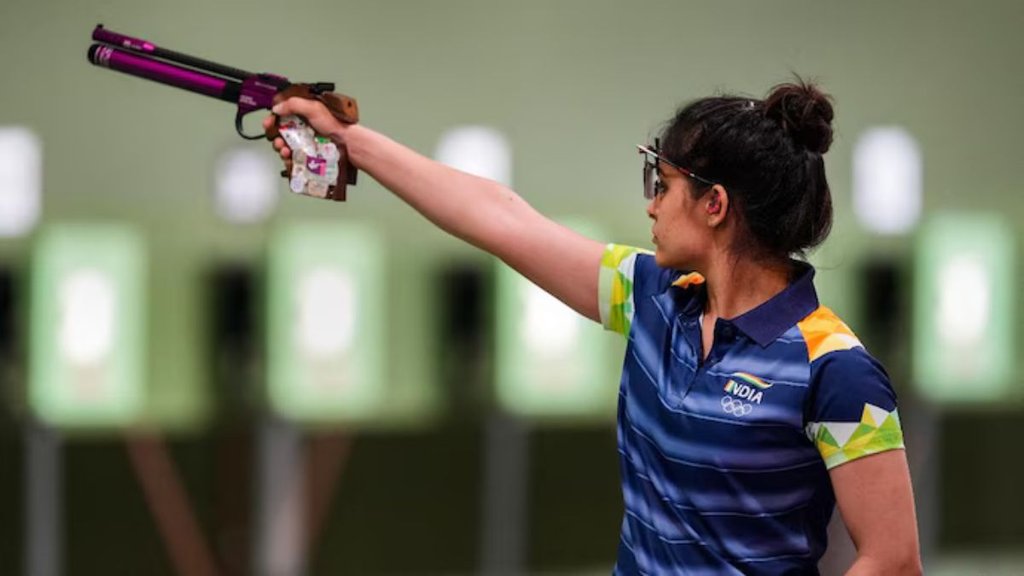Paris Olympics Schedule: मनु भाकर तीन इवेंट्स में हिस्सा लेने वाली हैं।