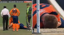 मेजर लीग क्रिकेट में खिलाड़ी के साथ हुआ बड़ा हादसा, मैदान पर लहूलुहान हुआ गेंदबाज; देखें VIDEO