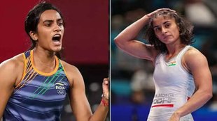 pv sindhu, vinesh phogat