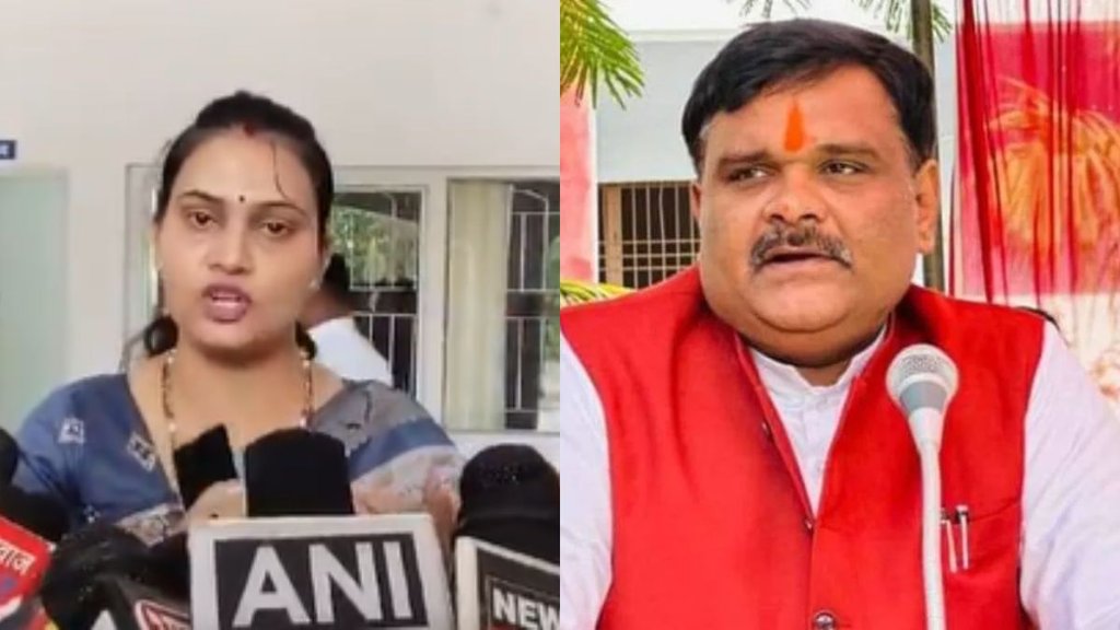 neha tripathi vs subrat pathak, bjp