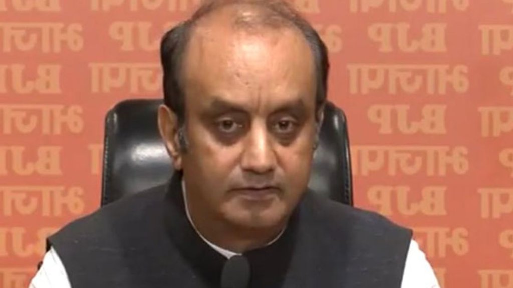sudhanshu trivedi, bjp, congress