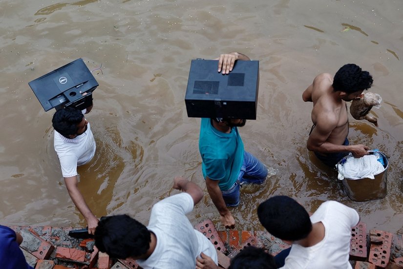 Sheikh Hasina belongings stolen