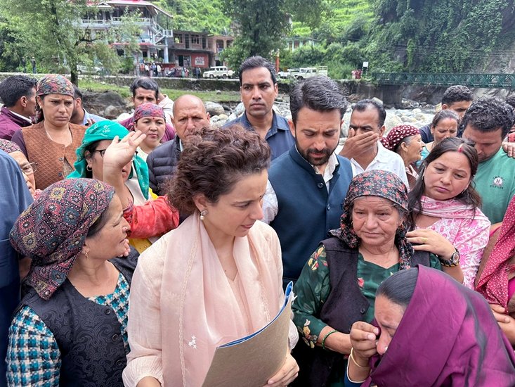 Flood-affected areas Himachal