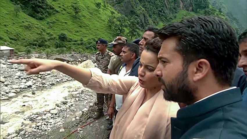 Kangana Ranaut Himachal visit