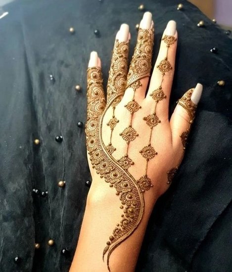 Finger Mehndi Designs
