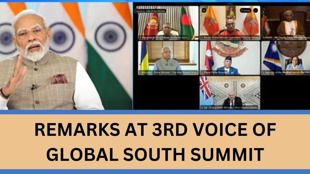 3RD VOICE OF GLOBAL SOUTH SUMMIT, Voice of Global South Summit, PM Modi, India global power, world challenges, international relations