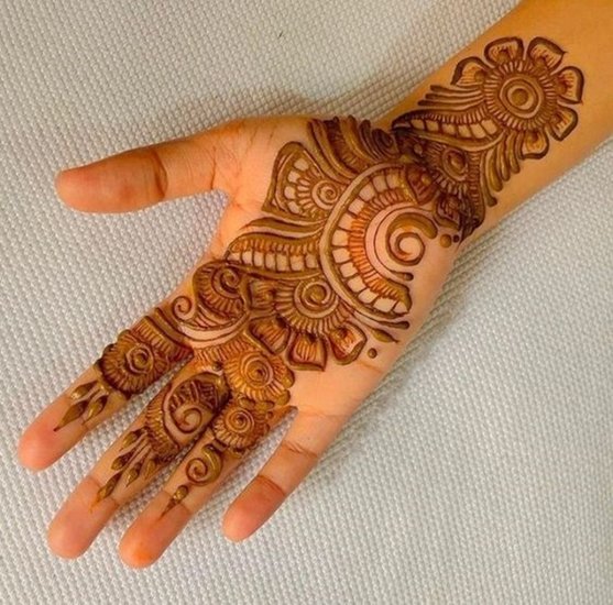 Full Hand Mehndi Designs