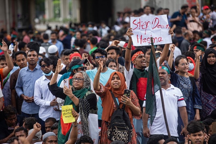 PM residence stormed