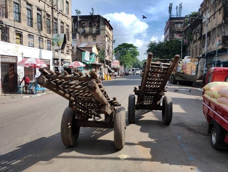 silence on the streets of Bangla