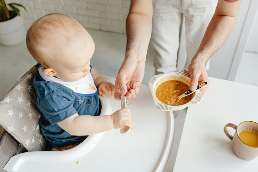 Introducing water to infants