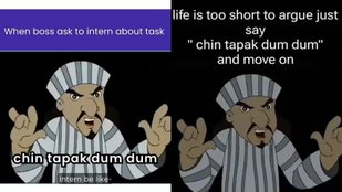 Chin Tapak Dum Dum Origin