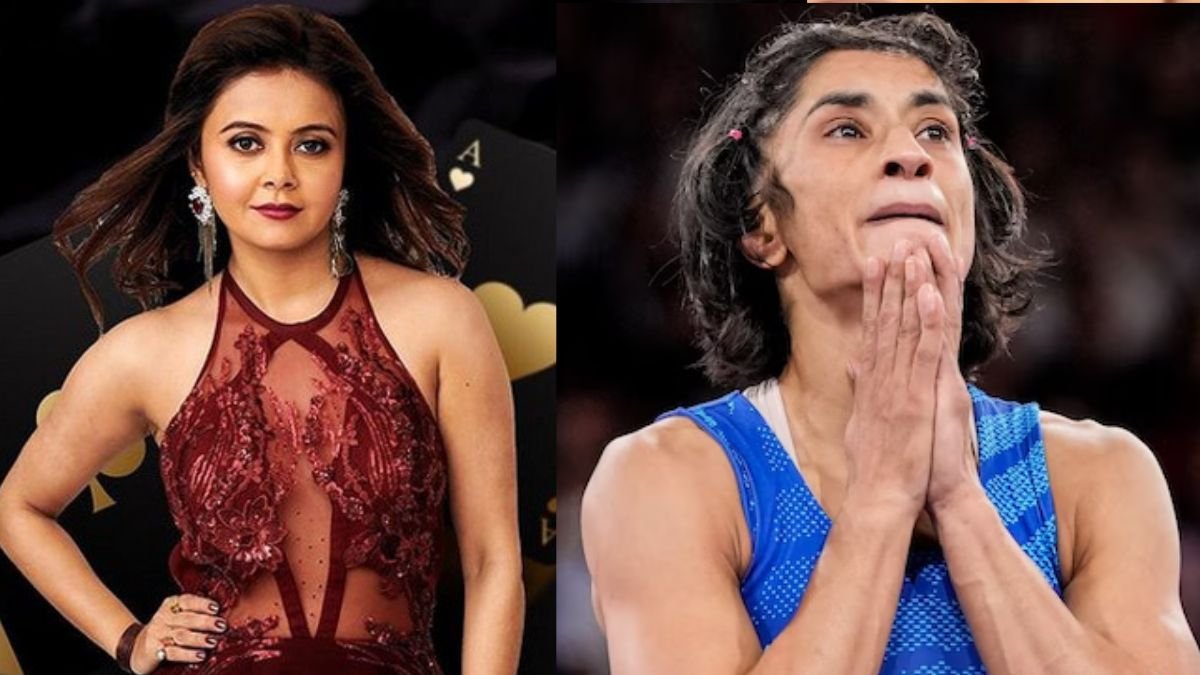 Devoleena Bhattacharjee, Vinesh Phogat, Paris Olympic 2024 Devoleena Bhattacharjee, Vinesh Phogat, Paris Olympic 2024