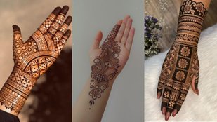 Hariyali Teej Special Stylish Simple Mehndi design 2024