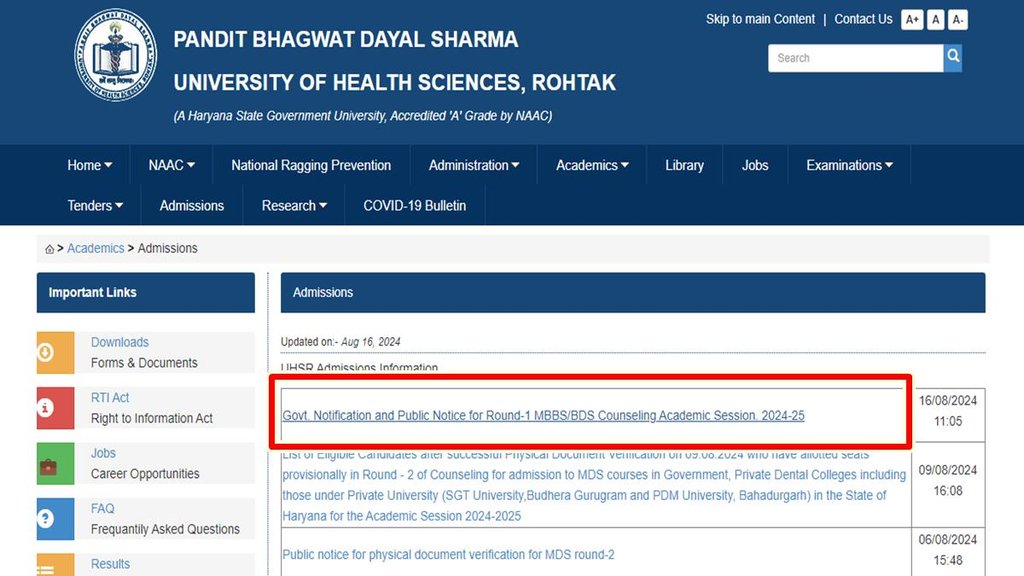 Haryana NEET UG counselling, Haryana NEET UG, NEET UG counselling