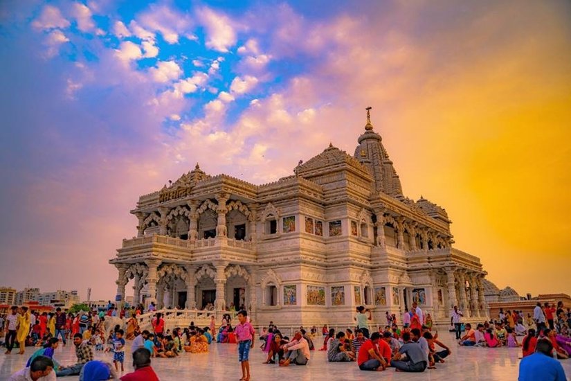 Banke Bihari Temple guidelines