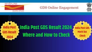 India post gds result 2024, india post result