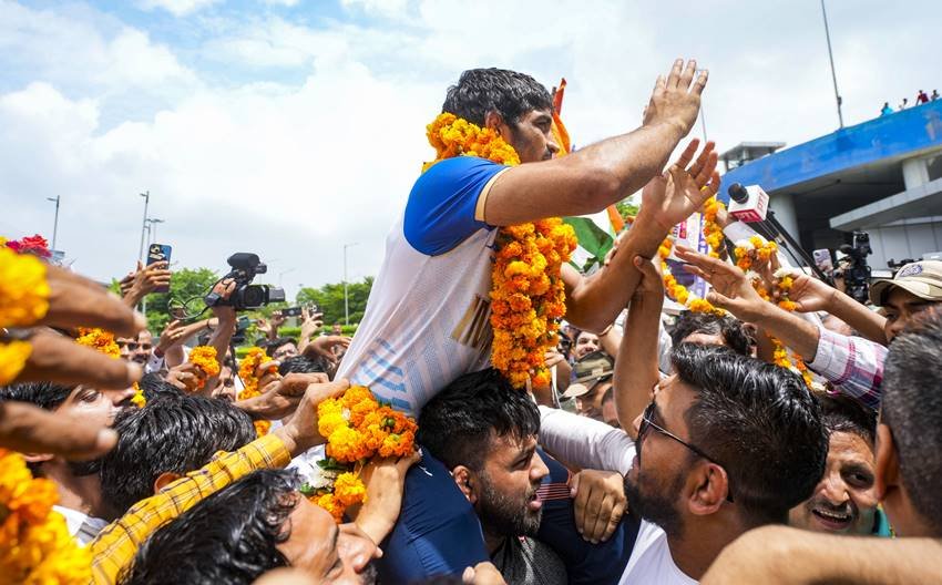 Paris Olympics Bronze medallist Indian Wrestler Aman Sehrawat 