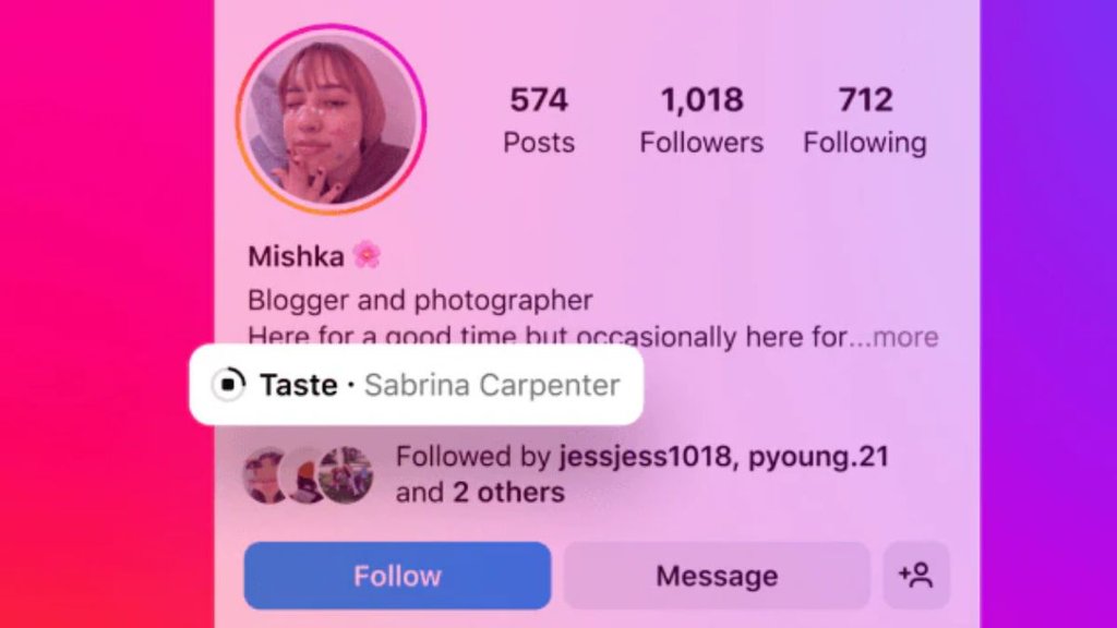 Instagram, Instagram Profile, Instagram Song Profile
