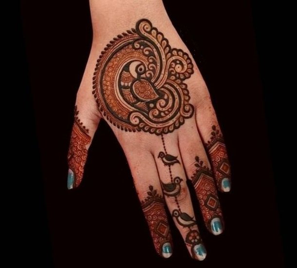 Religious mehndi designs