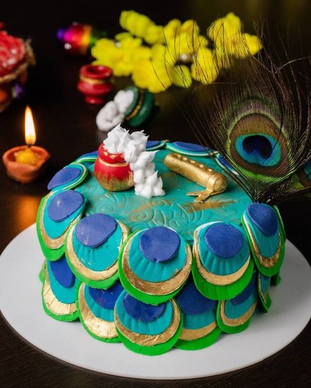 Janmashtami Cake