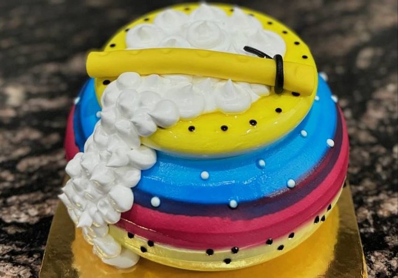 Janmashtami Cake Design