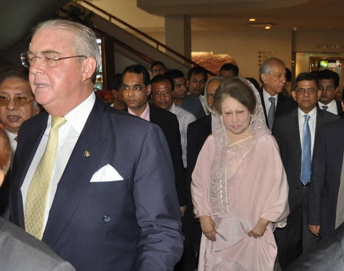 Former PM Of Bangladesh Begum Khaleda Zia