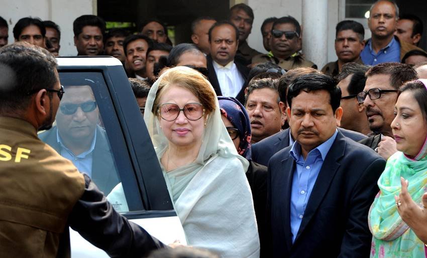 Khaleda Zia For China