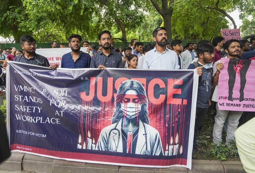 Kolkata rape-murder case Doctor protest