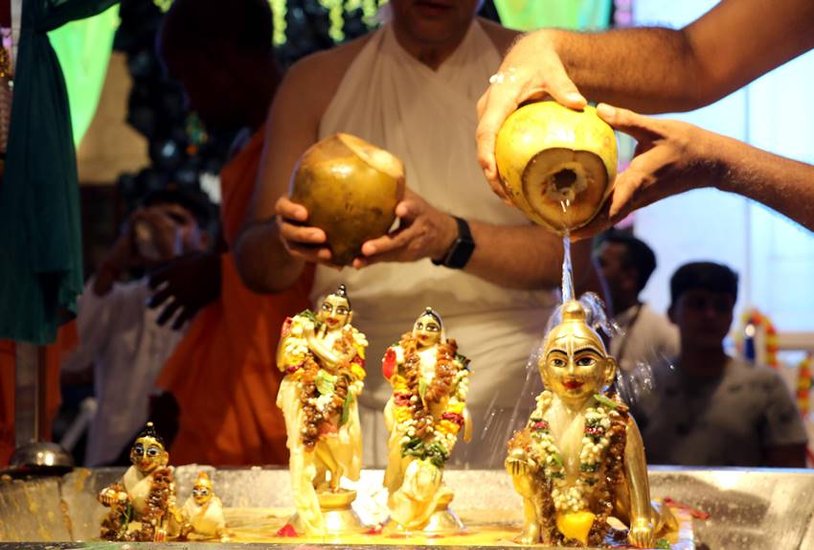 Krishna Janmashtami Laddu Gopal Bhog
