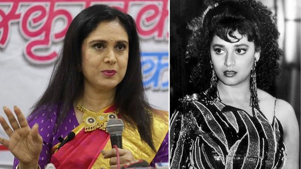CineGram, Meenakshi seshadri, Meenakshi seshadri talked on Comparison with Madhuri Dixit