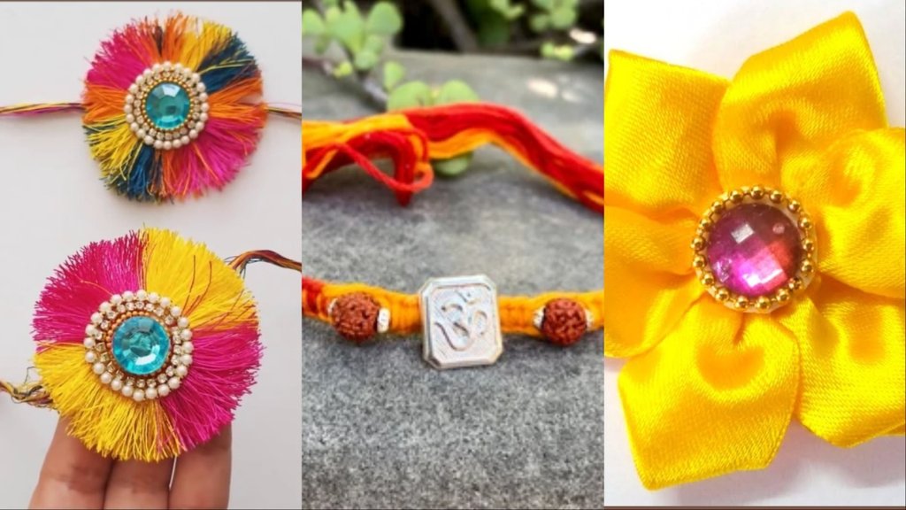 How to make rakhi at home