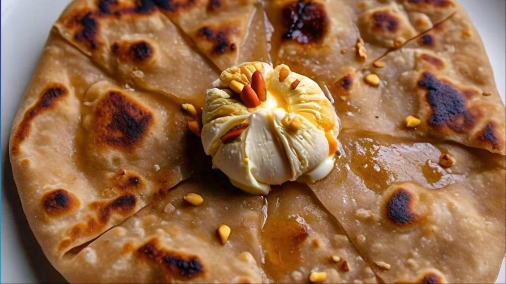 Cheeni Malai Paratha recipe in hindi