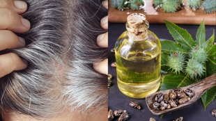Castor oil for grey hair