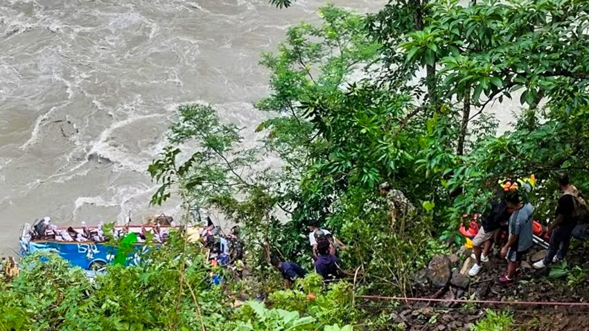 Bus accident fatalities in Nepal