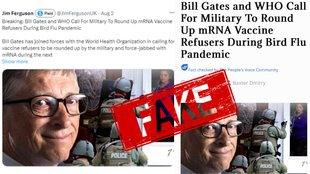 False claims about WHO