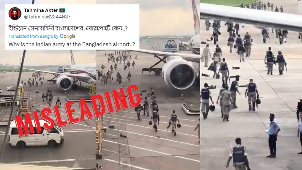 Misleading claims about Indian Army in Bangladesh