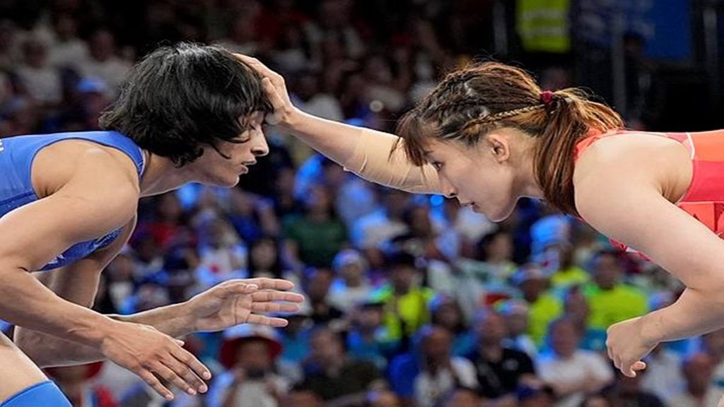 Olympics 2024,Vinesh Phogat vs Yui Susaki, Wrestling