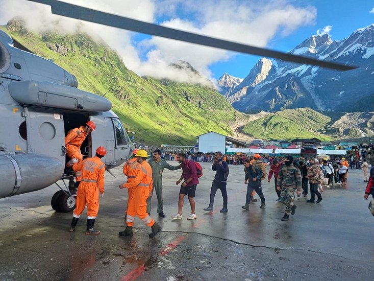 Rescue Operations in Uttarakhand