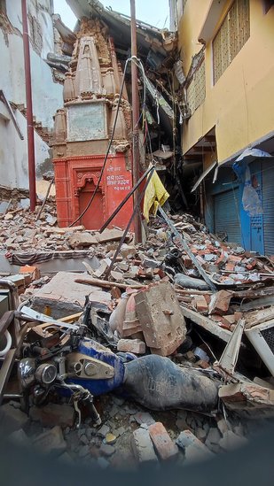 Varanasi Building collapse